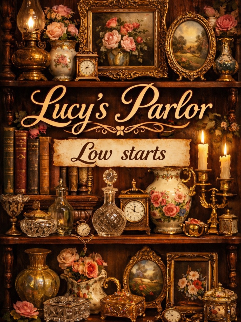 Like to be notified when I go live! Low starts show, vintage items!🚨DO NOT BUY🚨